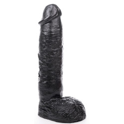 Hung System Gode Mickey Hung System 19 x 5.5 cm Noir